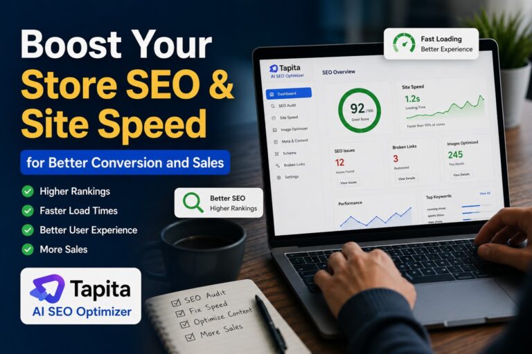 Boost Your Store SEO & Site Speed for Better Conversion and Sales